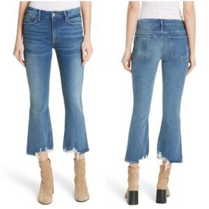 FRAME Le Crop Mini Boot Jeans sz 26